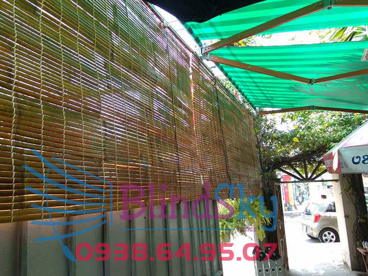 Mành sáo trúc chống nắng ngoài trời hiệu quả