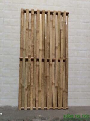 Mẫu thiết kế ốp vách trần tre trúc nhà hàng