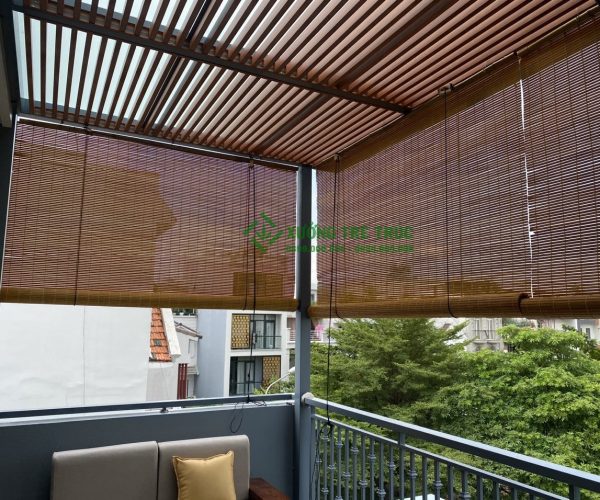 Mành Tre Che Nắng Ban Công 2 Công Trình Mành Tre Trúc Che Nắng Sân Thượng